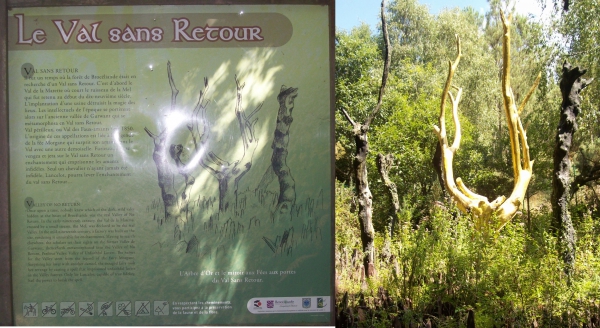 L'Arbre d'Or est situ� � l'entr�e du Val sans Retour
