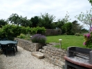 Vue sur le jardin depuis la terrasse